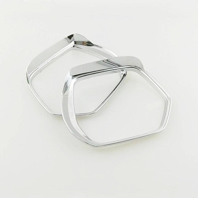 Для Honda CRV CR-V аксессуары 2013-2018 ABS Chrome Авто блок зеркала заднего вида дождь крышка для бровей отделка автомобиля наклейка