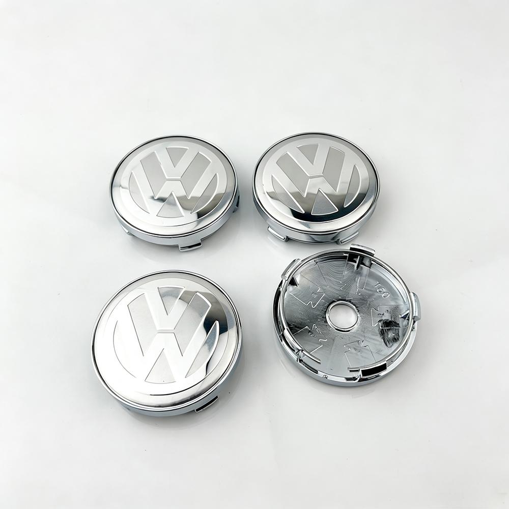 VW 4pcs 56MM 60MM 65MM Car Wheel Center for Volkswagen VW GTI ABT Golf 5 6 Polo Passat Tiguan CC Bettle Touran Scirocco Sharan SR32 zs5