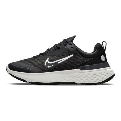 React Miler 2 Shield Черно-белые женские кроссовки Off-Noir Светло-дымчато-серый платиновый оттенок DC4066-001