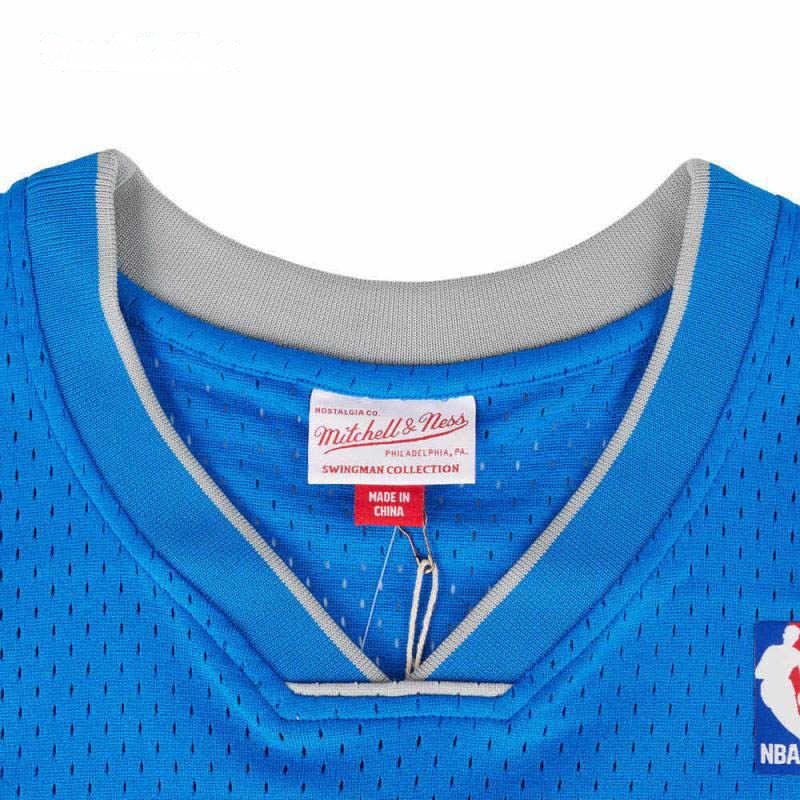 Mitchell & Ness Баскетбольная майка Унисекс Синяя SMJY4192-DMA10DNOCPBL