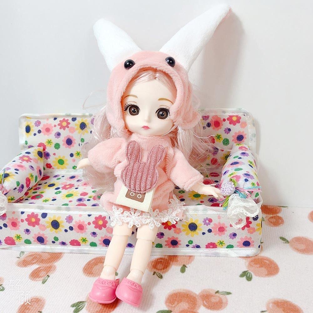 Casual Wear High-end Dress Up 20 Styles 1/12 Doll Dress Doll Skirt Suit for 16~17cm Doll