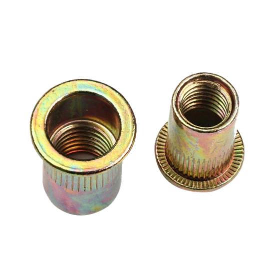 165 шт. M3 M4 M5 M6 M8 M10 M12 с резьбой, металлические заклепки, гайки, набор аксессуаров