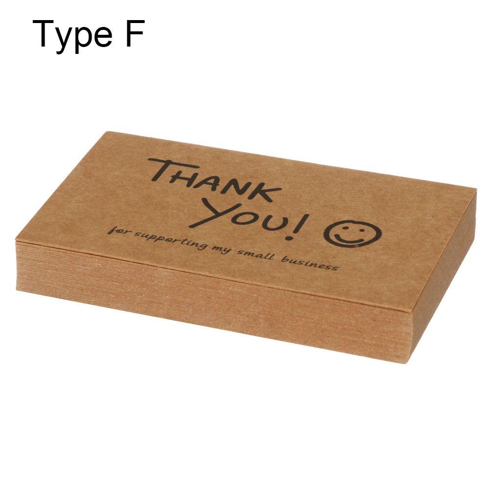 Открытки Открытки из крафт-бумаги «Спасибо за ваш заказ» «Спасибо за поддержку моего малого бизнеса»