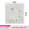 3D Brick Pattern Self-Adhesive Wall Sticker: Anti-Collision, Soft, 35x38, Small Size