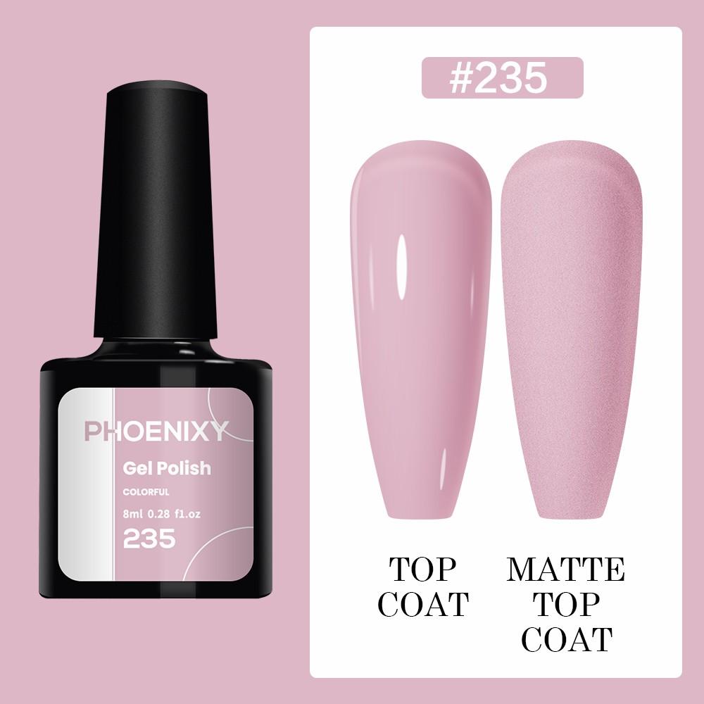 PHOENIXY, 50 шт., гель-лак для ногтей, долговечный гель-лак, верхнее базовое покрытие, полуперманентный гель-лак, дизайн ногтей «сделай сам»