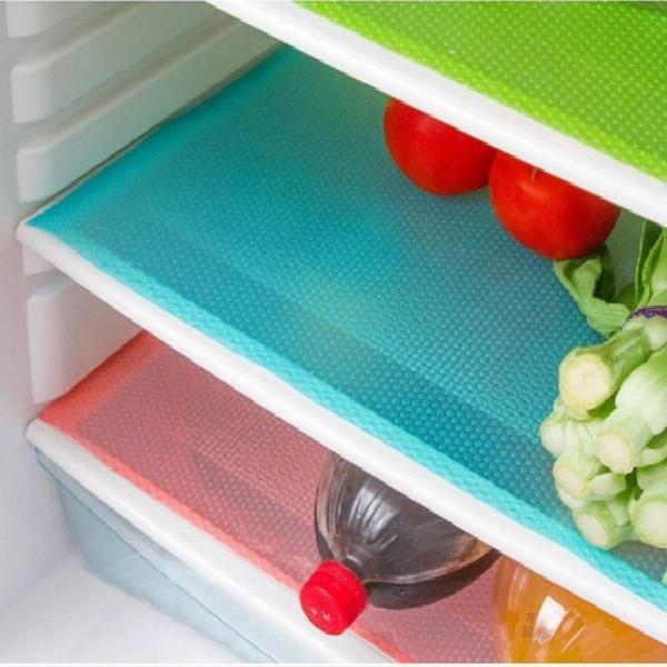 4 шт./компл. 29 см * 45 см, модная подушка для холодильника, антибактериальная, противообрастающая, плесени, влагостойкая подкладка