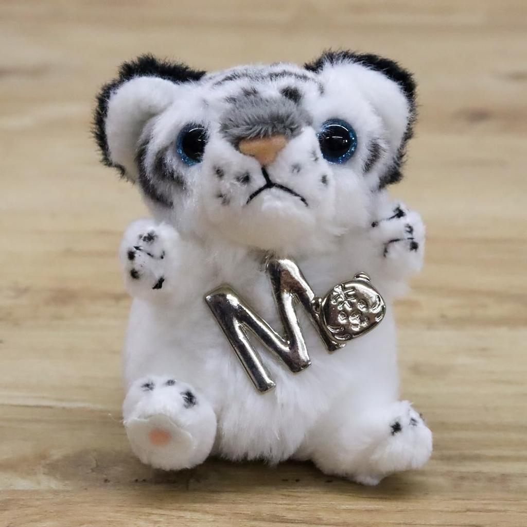 Подвеска-шарм Take Off Белый Тигр Инициал M