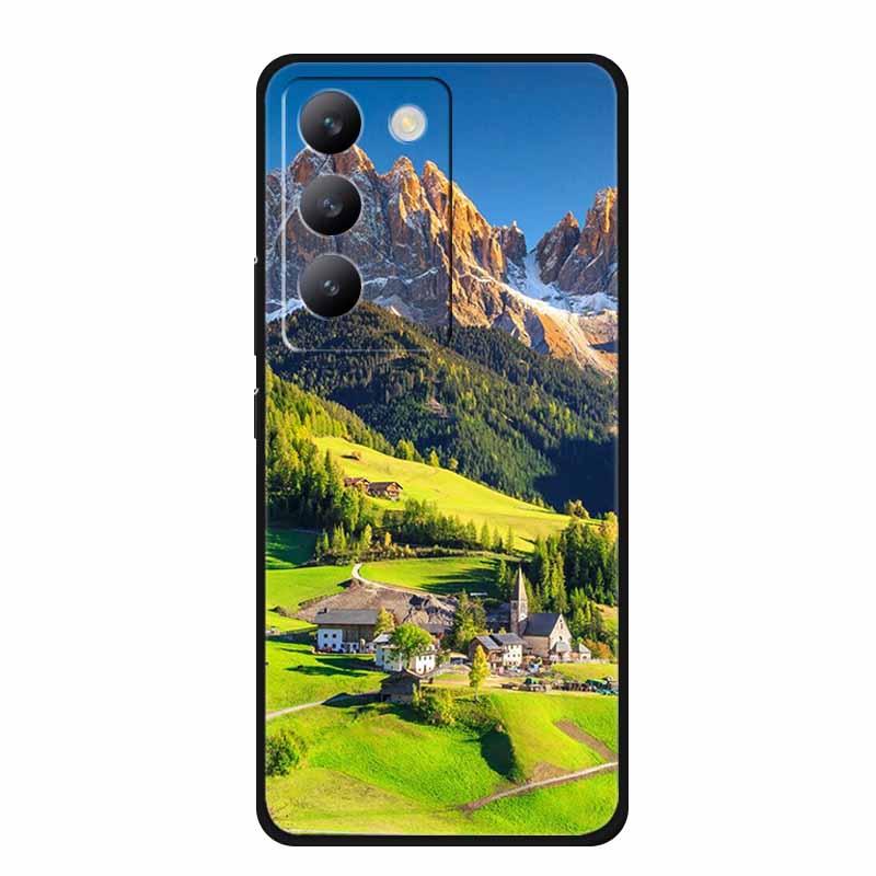 For Coque Vivo V40 SE 5G Cases Painted Cats Silicon Back Cover Phone Cases For vivo V40 SE 5G Cases Soft Bumper Shell Bag Cover