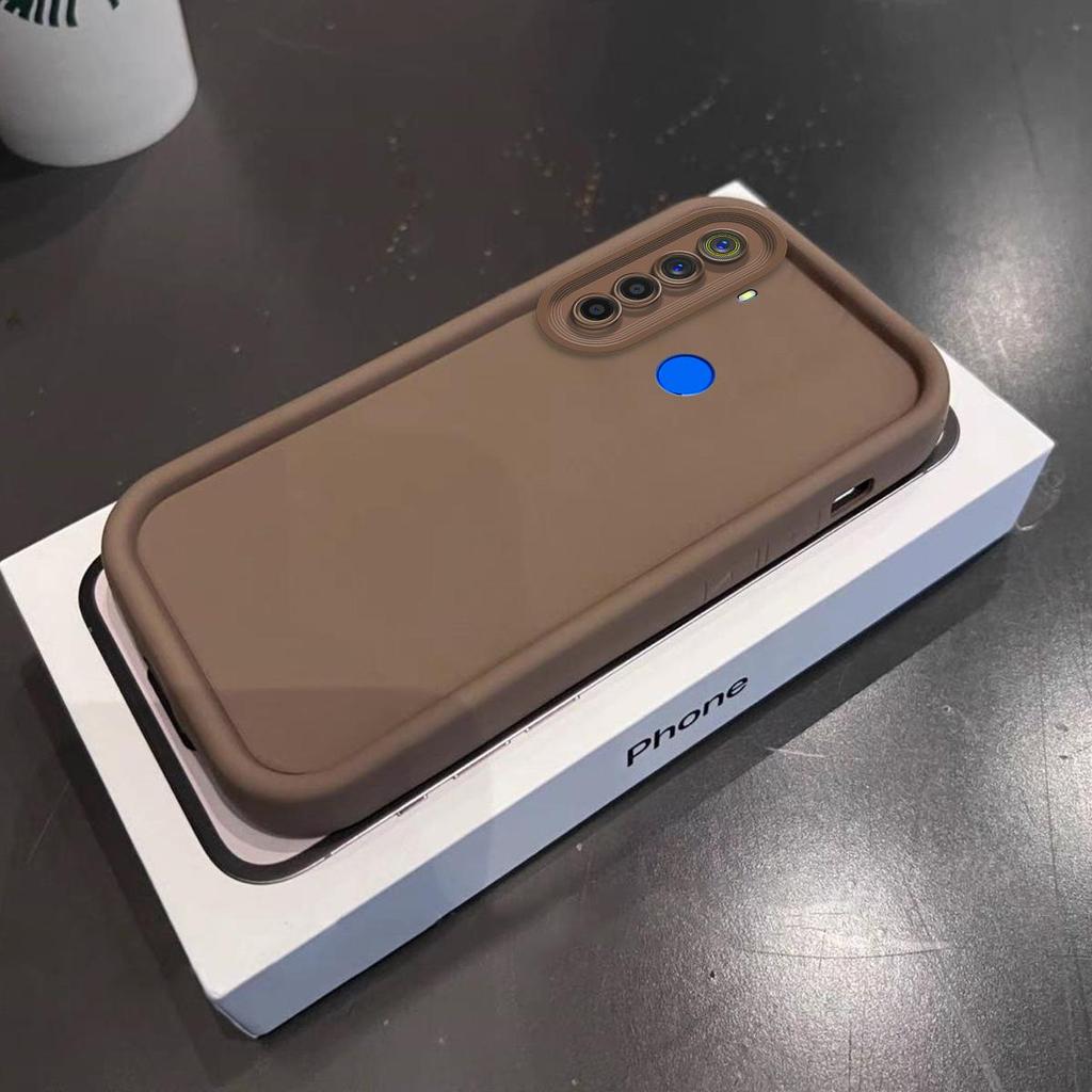 Тонкий чехол для телефона realme 6i, 5i, 5 Pro, 5, матовый ТПУ, мягкий защитный чехол