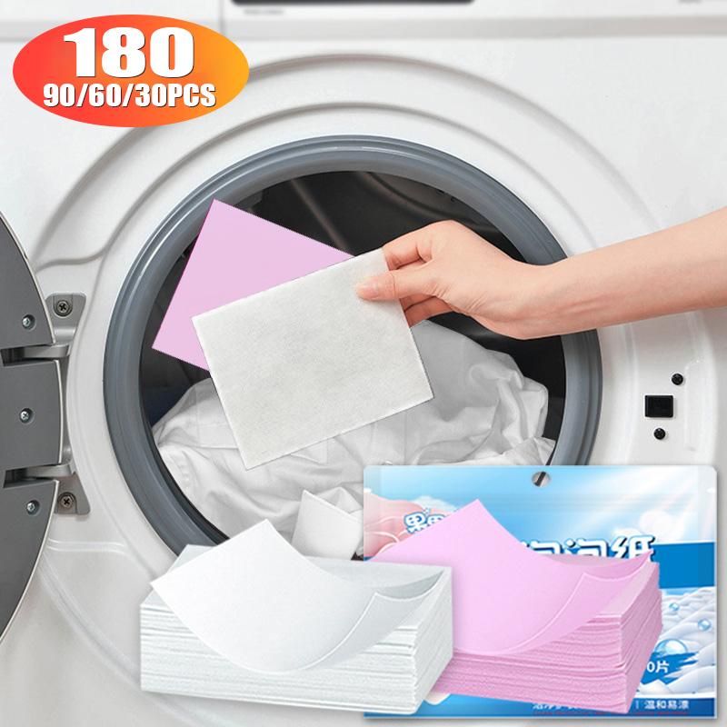 Таблетки для стирки, 180/90/60/30 шт., нижнее белье, детская одежда, хозяйственное мыло, концентрированный стиральный порошок, моющее средство для стиральных машин