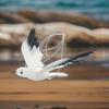Поделка Имитация Статуэтка Чайки Орнамент Белый Ручная работа 25*22*4.5 См Пернатый Летающая Чайка Пена Птица Прочный