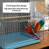 Товары для животных Клетка для птиц Большая бытовая прочная металлическая легко моющаяся Гнездо для попугаев