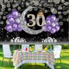 Happy Birthday Backdrop Banner Background Cloth Props Party Decorate