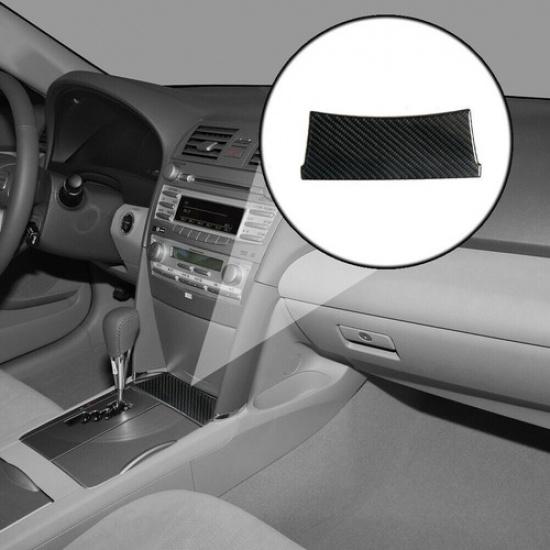 Отделка крышки нижнего вещевого ящика из углеродного волокна для Toyota Camry 2007-2011