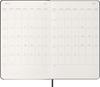 Moleskine 2026 Январь Ежедневник большого формата x DHB12DC3Y26, Начало, 12-месячный дневник, (13см 21см), Твердый переплет, Черный,