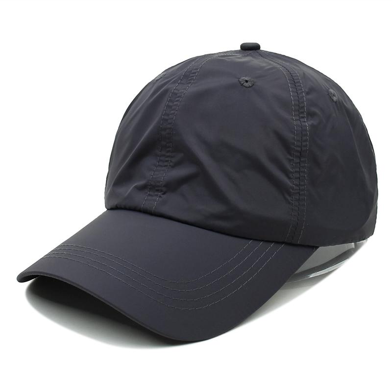 Новая летняя унисекс быстросохнущая кепка-snapback женская однотонная корейская версия регулируемая бейсболка для улицы тонкая хип-хоп кепка папы