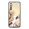 Летний пляжный мягкий ТПУ для Realme 13 12 11 10 9 Pro Plus GT3 GT2 C21 C25 C35 C53 C55 C67 Pro 5G Чехол для телефона Обложка Fundas Capas Сумка