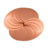 Pure Coppers Disc, Round Plate, Thickness 0.1mm-5mm, Diameter 30mm 31mm 32mm 33mm 34mm 35mm-50mm
