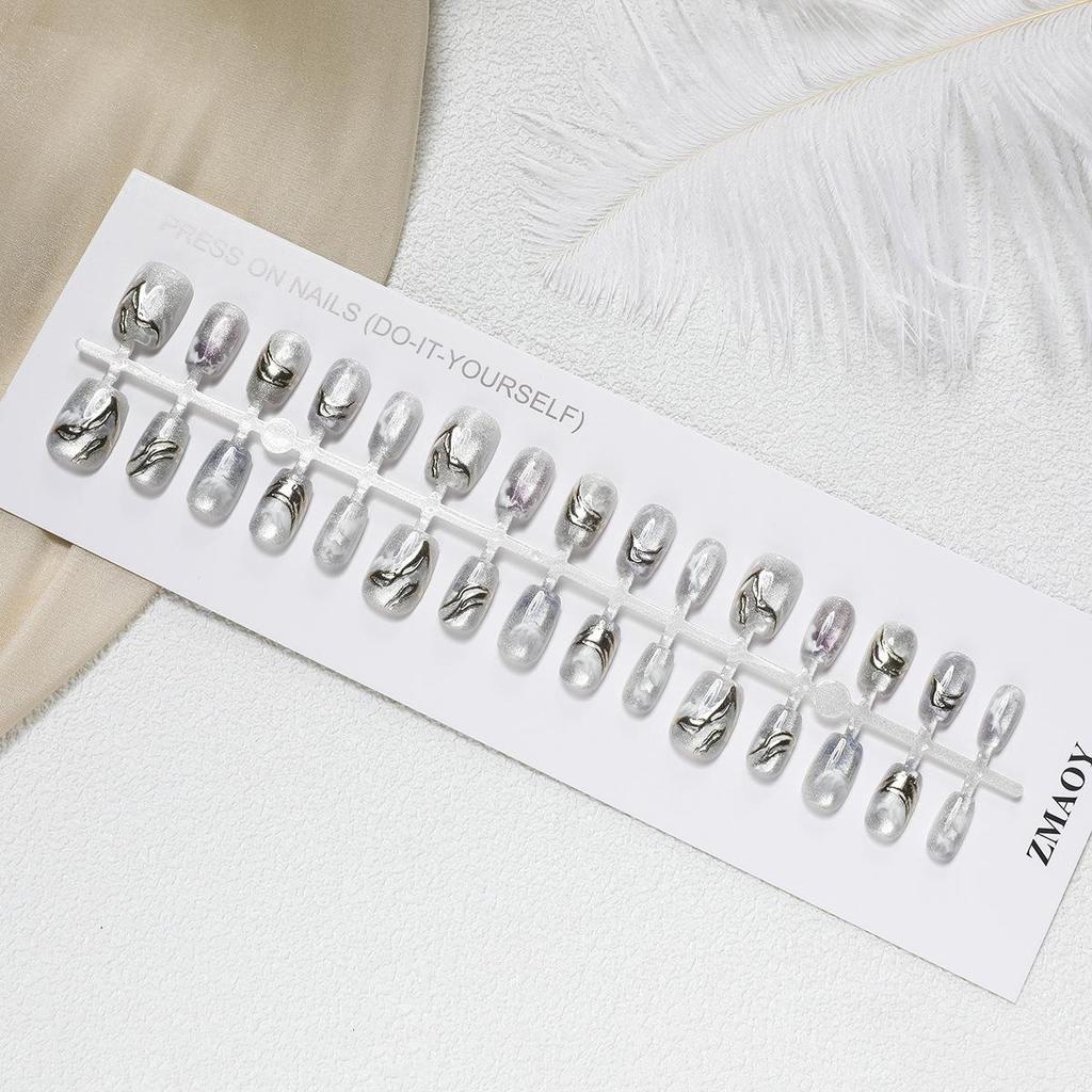 30 милых мультяшных наклеек для лака для ногтей «Кошачий глаз» — полная коллекция кодов