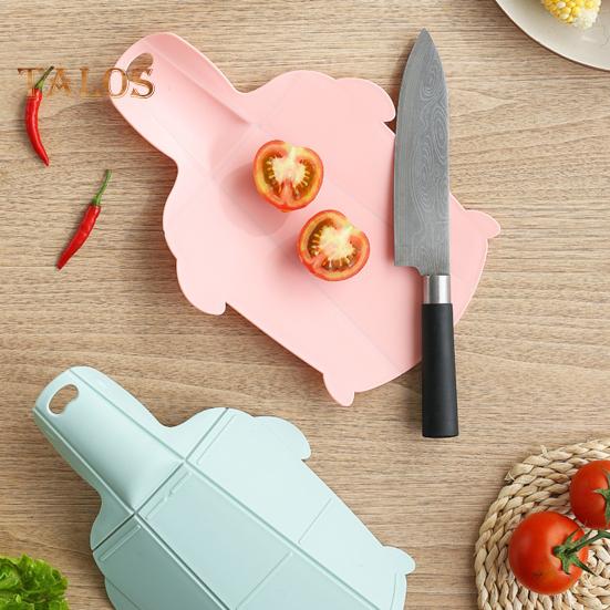 Foldable Cutting Board Non-Slip Dirt-resistant Crack-resistant Food-grade Chopping Block Kitchen Tool