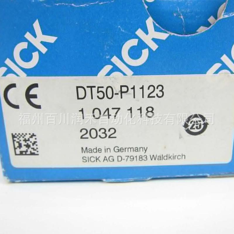 Датчик Sick DT50-P1123, Средний диапазон, Модель 1047118 - Совершенно новый и оригинальный. Запрос информации.