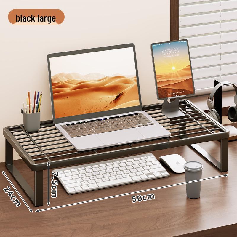 Adjustable Laptop & Monitor Cooling Desk Stand