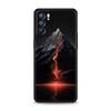 Черный чехол для телефона с изображением горного пика Для Oppo A17 A31 A54 A57 A78 A79 A98 Find X5 X6 Reno 6 7 8 10 11 12 13 F Pro 5G Мягкий чехол из ТПУ