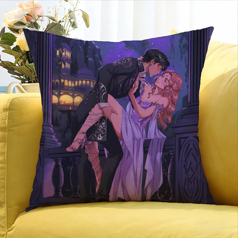 Acotar Court M-Mist And Fury Various Sizes Square Pillow Case For Car Home Bedchamber Decor
