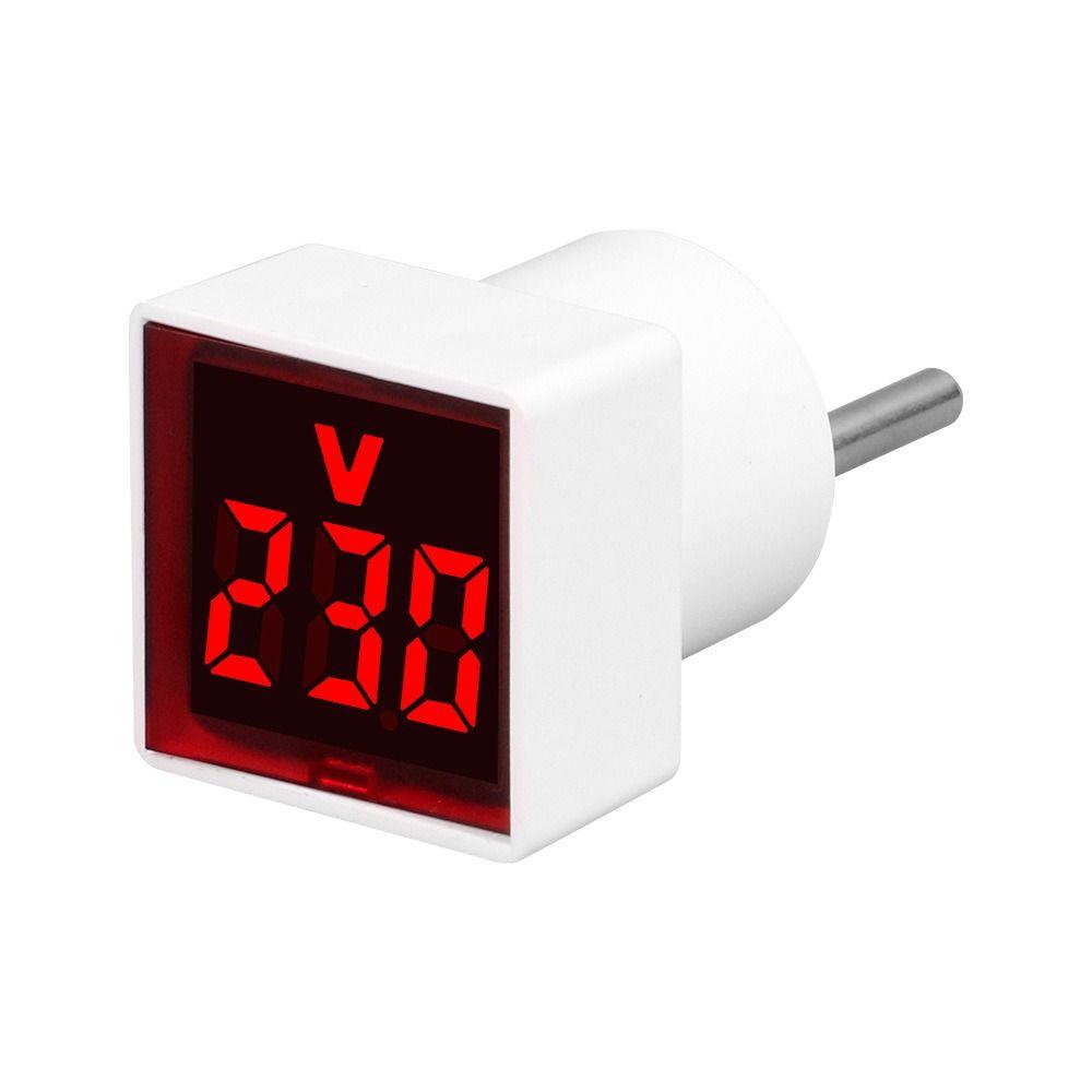 Digital Square Voltmeter 220V/230V Voltmeter Portable Voltage Measurement Monitor