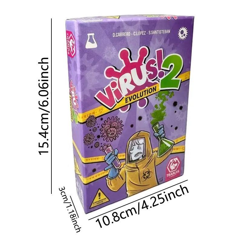 Английская версия Карточная игра «Заражение вирусом» - Основная настольная игра