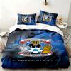 Coventry City F.C. 3pc set Perfect for bedroom use Comfortable bedding set includes a duvet cover and two pillowcases Ideal birthday or Christmas gift
