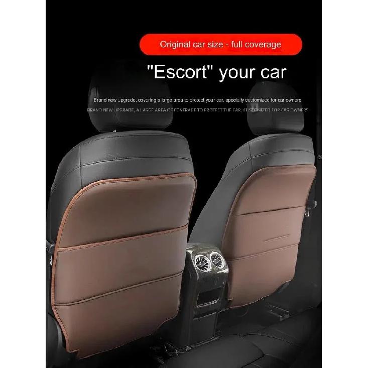 Для Mercedes Benz A B C E G S Class GLC GLB GLE GLS CLA W213 Защитная накладка на спинку сиденья, защита от пинков