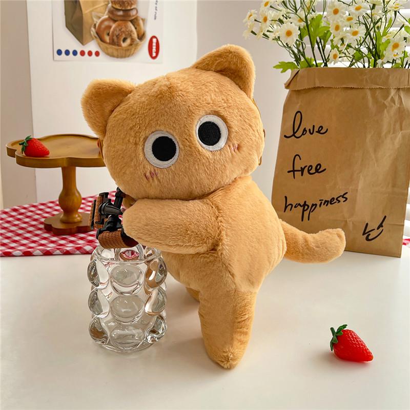 Очаровательный плюшевый медвежонок кроссбоди и рюкзак для детей - милая сумка-кукла и кошелек для монет