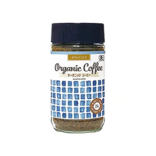 24 Organic Days Instant Coffee, Organic, Fair Trade, Decaffeinated, 100g