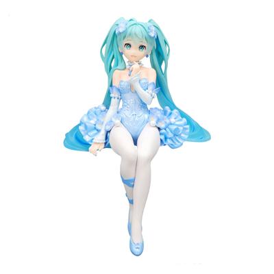 Фигурка-стоппер для лапши серии Hatsune Miku Nemophila Бледно-голубой Furyu Hatsune Miku Цветочная фея Nemophila Бледно-голубой Цвет Статуя-стоппер для лапши Вер.. - -