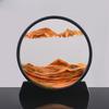 Круглая картина «Зыбучий песок» 3D Трехмерная динамическая песочная картина Украшение для дома Подарки Подарки для мужчин и женщин Украшения для гостиной Украшения для рабочего стола