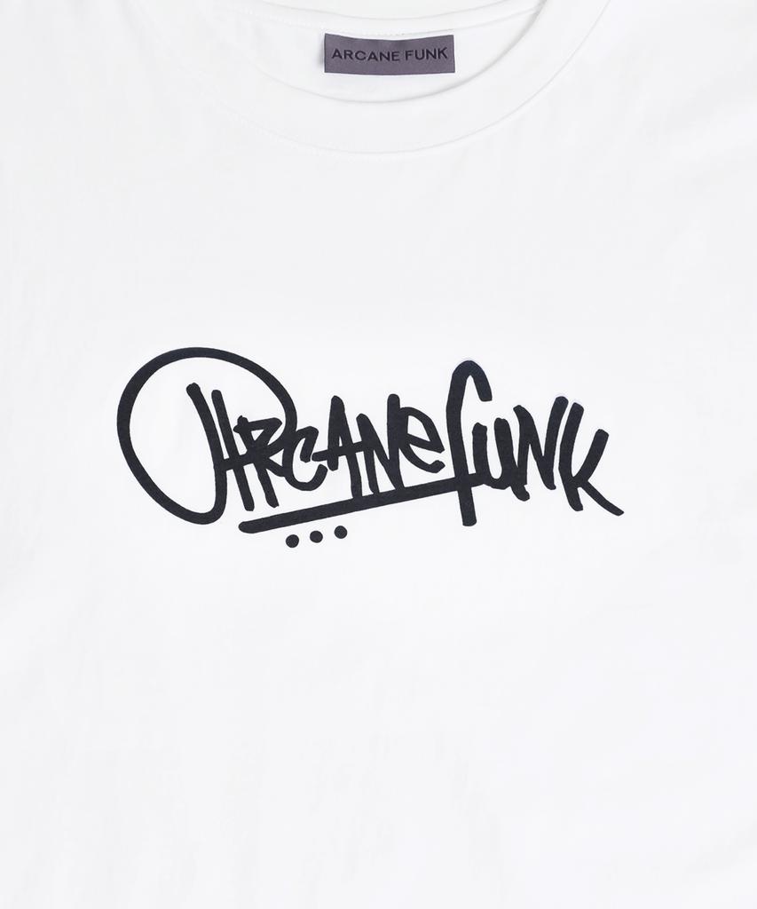 ARCANE FUNK Футболка Красный Глаз Лягушки Белая