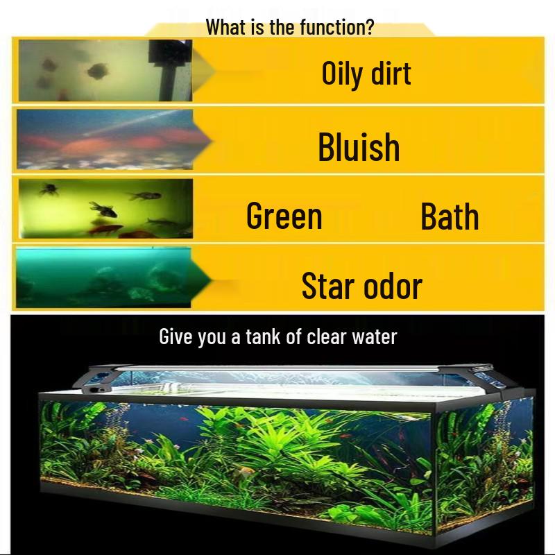 Таблетки для очистки и осветления воды в аквариуме