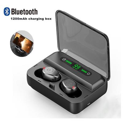 F9-5 TWS Беспроводная связь Bluetooth 5.0 Наушник Мини Невидимая стерео гарнитура с шумоподавлением Светодиодный дисплей