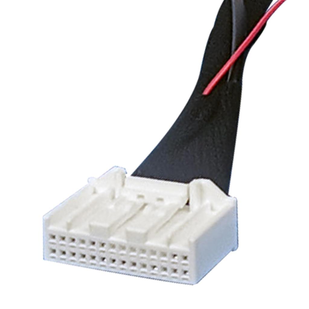 XIJIANG Backup Camera Conversion Cable Corolla Cross Backup Camera Connection Adapter TV Canceller for Dealer Navigation TV Kit Watch TV While Driving