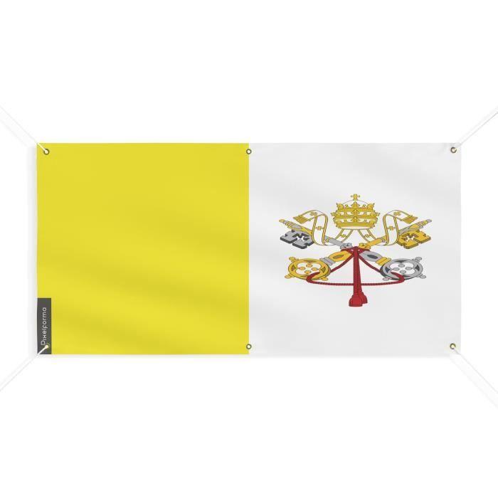 Баннер Drapeau du Vatican, 6 подушечек, 110x220см, полиэстер