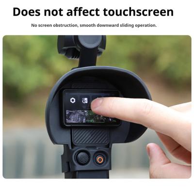 Бленда для экрана экшн-камеры Yousheng для DJI Osmo Pocket 3 Экран спортивной камеры Солнцезащитный козырек Защита от затемнения Светозащитная крышка Аксессуары для камеры