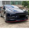 Комплект передней губы для Tesla Model Y: Защита бампера и защита от столкновений