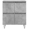 vidaXL Sideboard Betongrau 60x35x70 cm Holzwerkstoff