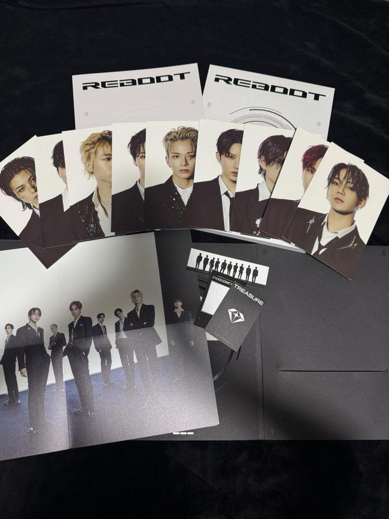 [USED] treasure Reboot 2nd full album 3 versions