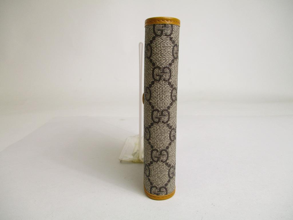 Оригинальные обложки для паспорта GUCCI GG Supreme Orchre из кожи #a370, восстановленные