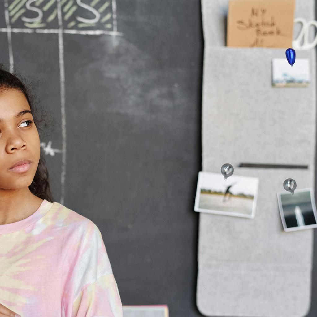 Push Pins Map Pins with Colored Map Tacks Map Push Pins Round Head Push Pins School Office Supplies for Bulletin Board