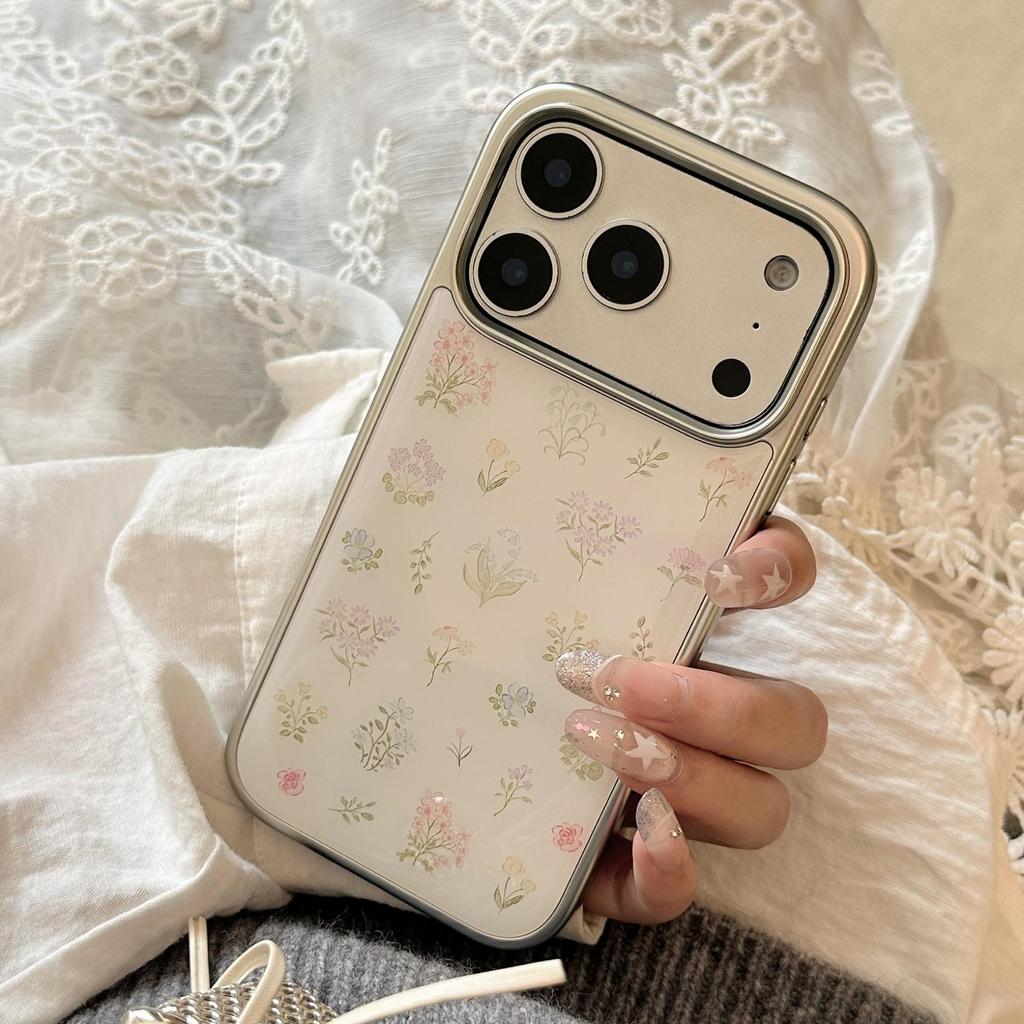 Художественный чехол для телефона с цветами для iPhone 16, iPhone 17 и iPhone 17 Pro Max