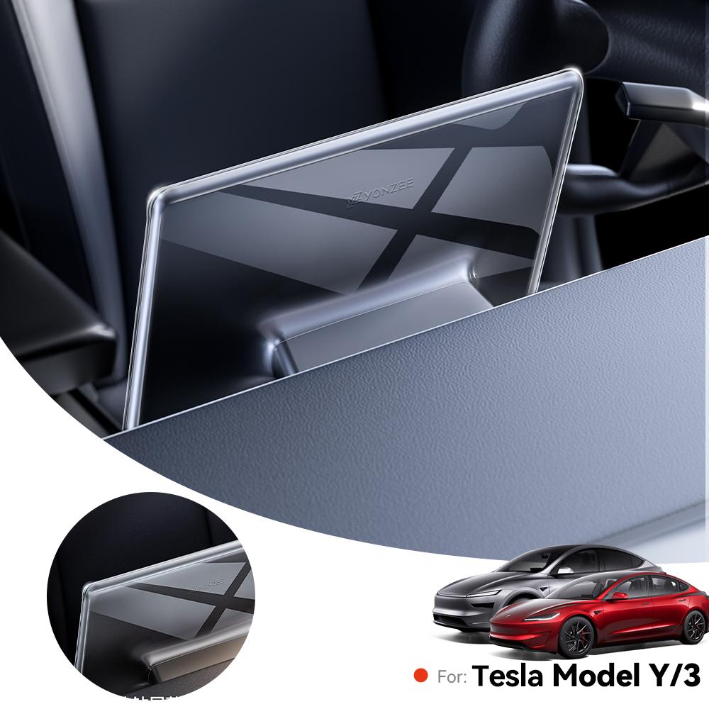 YZ Для Tesla Model 3 Y 2019-2023 Защитная рамка дисплея с полным покрытием, устойчивая к царапинам, Декоративный аксессуар для центральной консоли