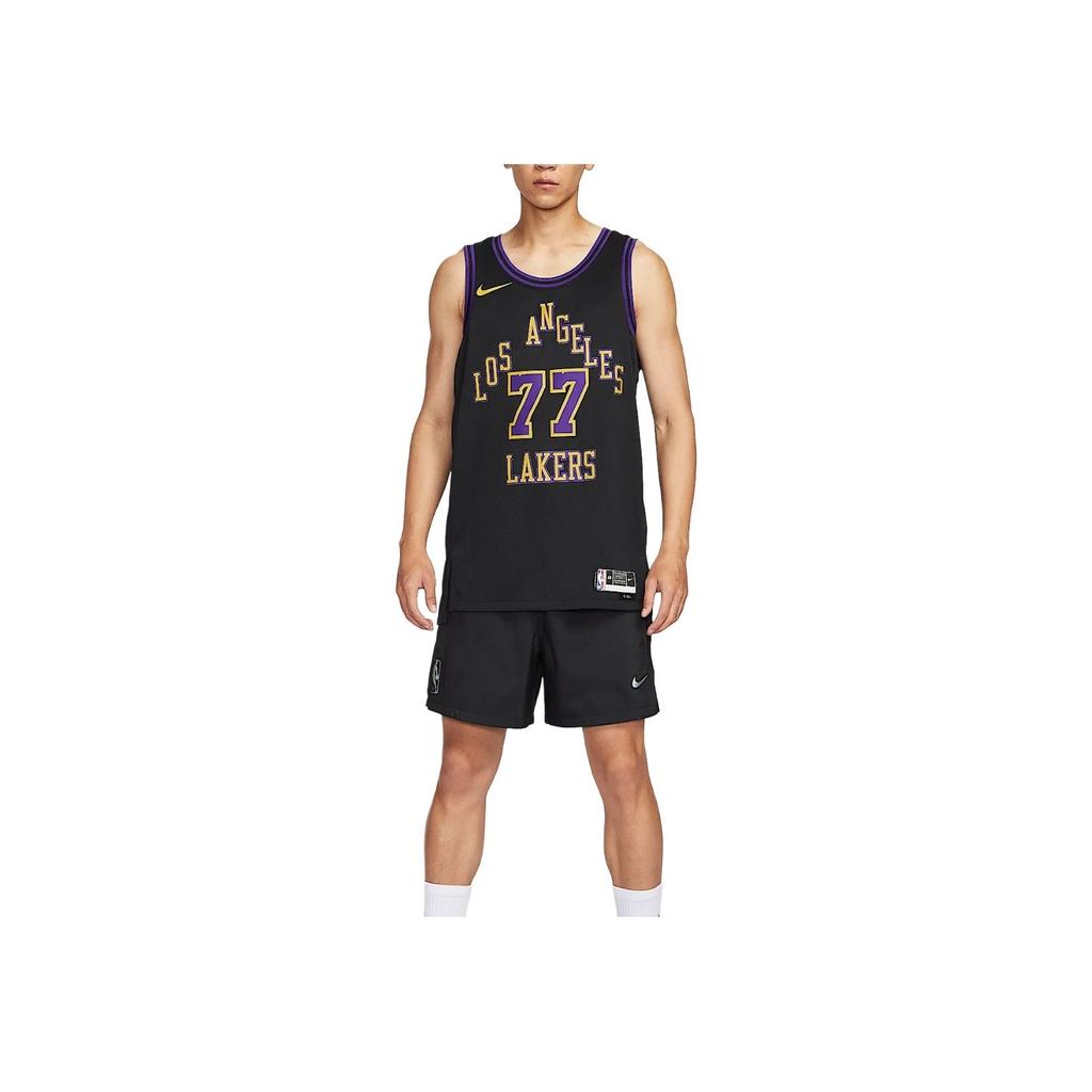 Nike Майка без рукавов для баскетбола NBA City Edition Dri-Fit Swingman Los Angeles Lakers Мужские топы DX8506-014